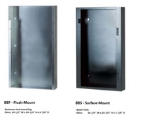 FLUSH MOUNT BACKBOX FOR WALL-MOUNT POWER VECTOR WV-SERIES AMPS